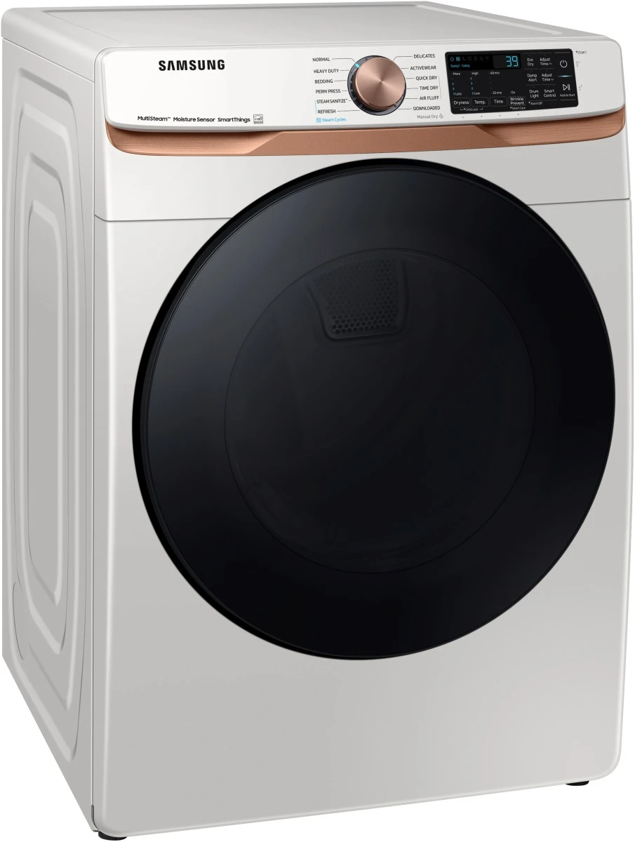 Samsung 8300 Series 7.5 Cu. Ft. Ivory Front Load Electric Dryer 5 Samsung 8300 Series 7.5 Cu. Ft. Ivory Front Load Electric Dryer - Image 3