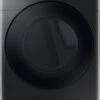 Open Box **Scratch And Dent** Samsung 7.5 Cu. Ft. Brushed Black Front Load Electric Dryer -Samsung LG Store b1398fc7 393e 41b5 a993 751c2d38ff8d