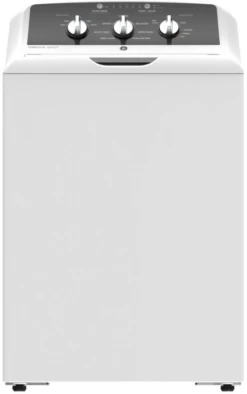 Open Box **Scratch And Dent** GE® 4.2 Cu. Ft. White Top Load Washer