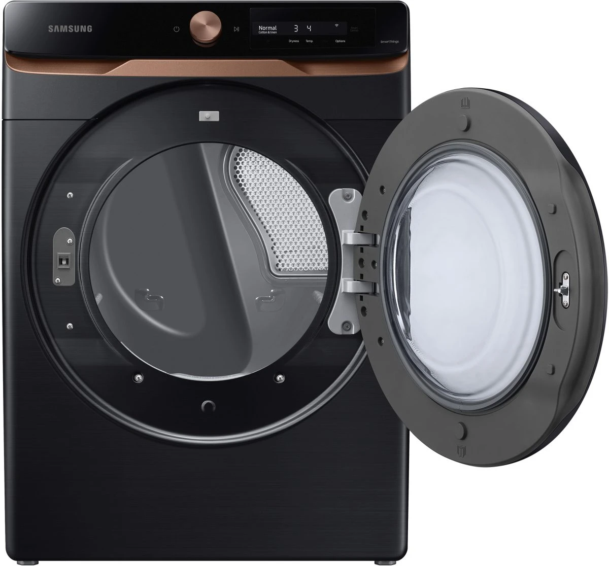 Samsung 6500 Series 7.5 Cu. Ft. Brushed Black Front Load Electric Dryer 4 Samsung 6500 Series 7.5 Cu. Ft. Brushed Black Front Load Electric Dryer - Image 2