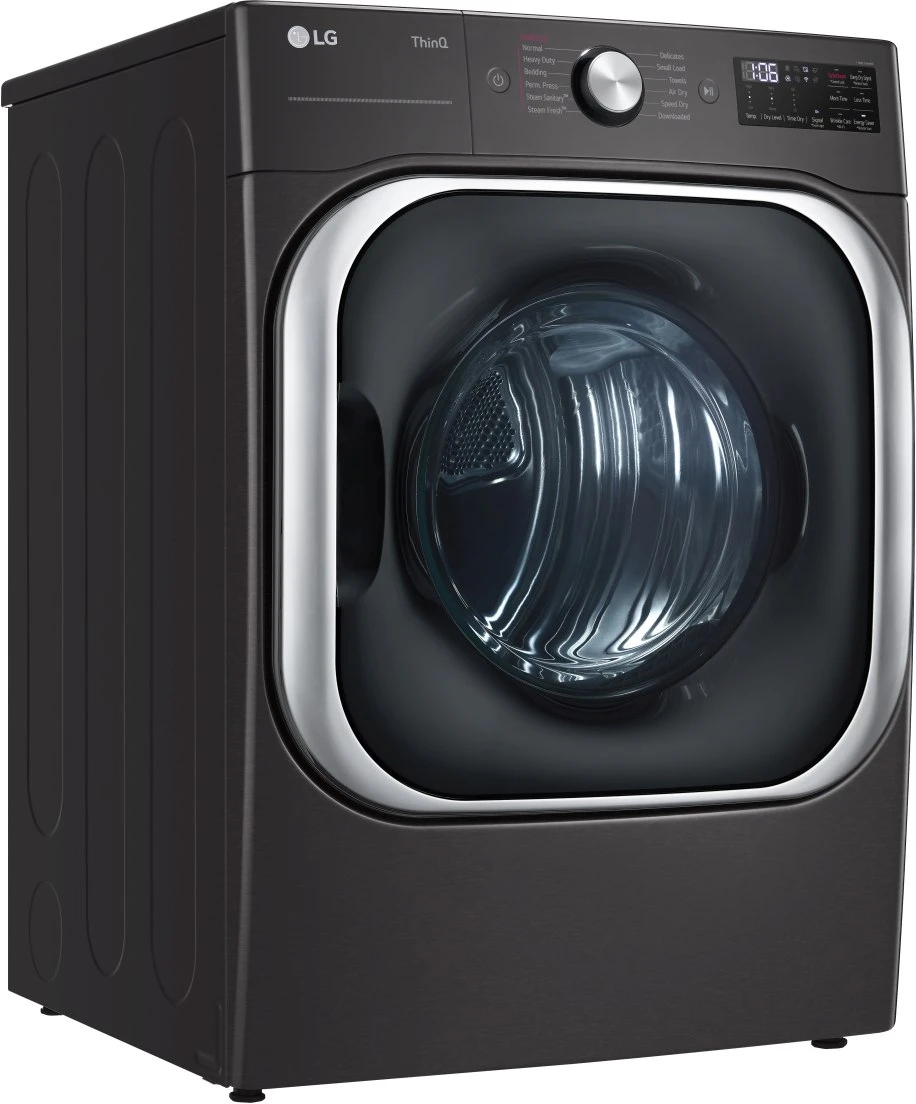 LG 9.0 Cu. Ft. Black Steel Electric Dryer 7 LG 9.0 Cu. Ft. Black Steel Electric Dryer - Image 5