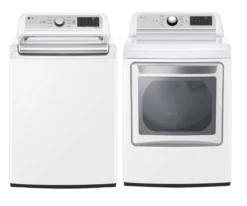 LG Laundry Pair Package 553 WT7400CW-DLE7400WE