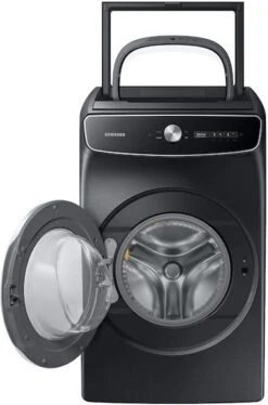 Samsung 6.0 Cu. Ft. Brushed Black Front Load Washer -Samsung LG Store bc52bb61 bacc 4d50 a3b5 3bb2e5d13ec9