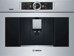 Open Box **Scratch And Dent** Bosch 24" Built In Coffee Machine-Stainless Steel