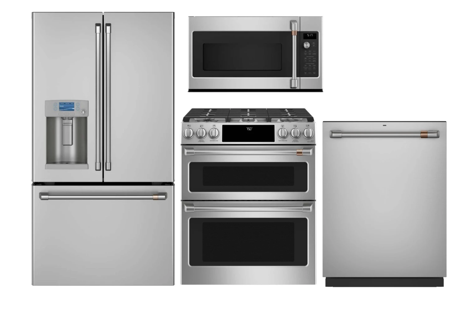 GECAFE Kitchen 4 Piece Package 362 CYE22TP2MS1-CGS750P2MS1-CDT805P2NS1-CVM517P2RS1 3 GECAFE Kitchen 4 Piece Package 362 CYE22TP2MS1-CGS750P2MS1-CDT805P2NS1-CVM517P2RS1