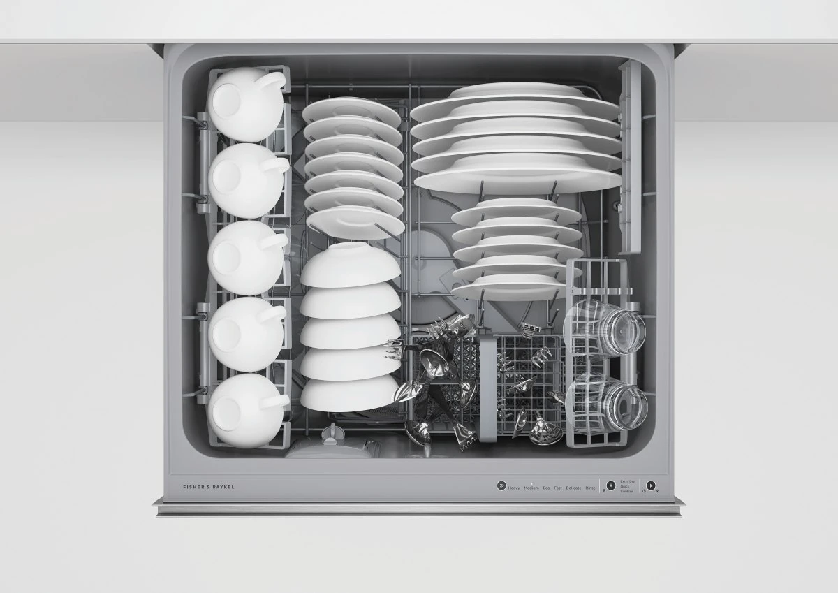 Fisher & Paykel Series 7 24" DishDrawer™ Stainless Steel Double Drawer Dishwasher 7 Fisher & Paykel Series 7 24" DishDrawer™ Stainless Steel Double Drawer Dishwasher - Image 5