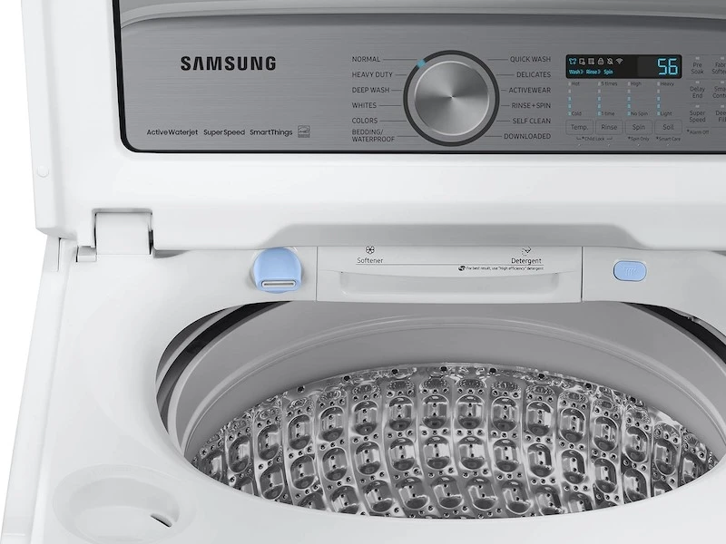 Samsung 5.2 Cu. Ft. White Top Load Washer 6 Samsung 5.2 Cu. Ft. White Top Load Washer - Image 4