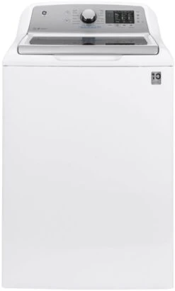 Open Box **Scratch And Dent** GE® 4.6 Cu. Ft. White Top Load Washer