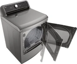Open Box **Scratch And Dent** LG 7.3 Cu. Ft. Graphite Steel Electric Dryer -Samsung LG Store c3a784d2 c06a 42a4 89dc 9e2d8eae7f25