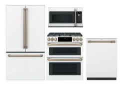 GECAFE Kitchen 4 Piece Package 372 CWE23SP4MW2-CGS750P4MW2-CDT845P4NW2-CVM517P4RW2
