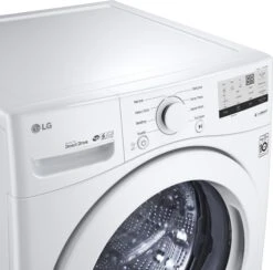 LG 4.5 Cu. Ft. White Front Load Washer -Samsung LG Store c7c082d3 4201 4771 b98c 91d1080276b8