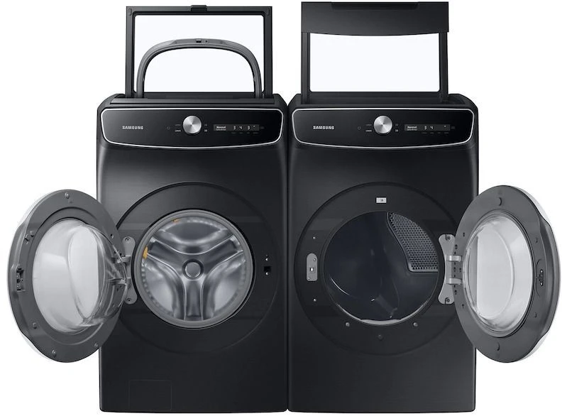 Open Box **Scratch And Dent** Samsung 6.0 Cu. Ft. Brushed Black Front Load Washer 8 Open Box **Scratch And Dent** Samsung 6.0 Cu. Ft. Brushed Black Front Load Washer - Image 6