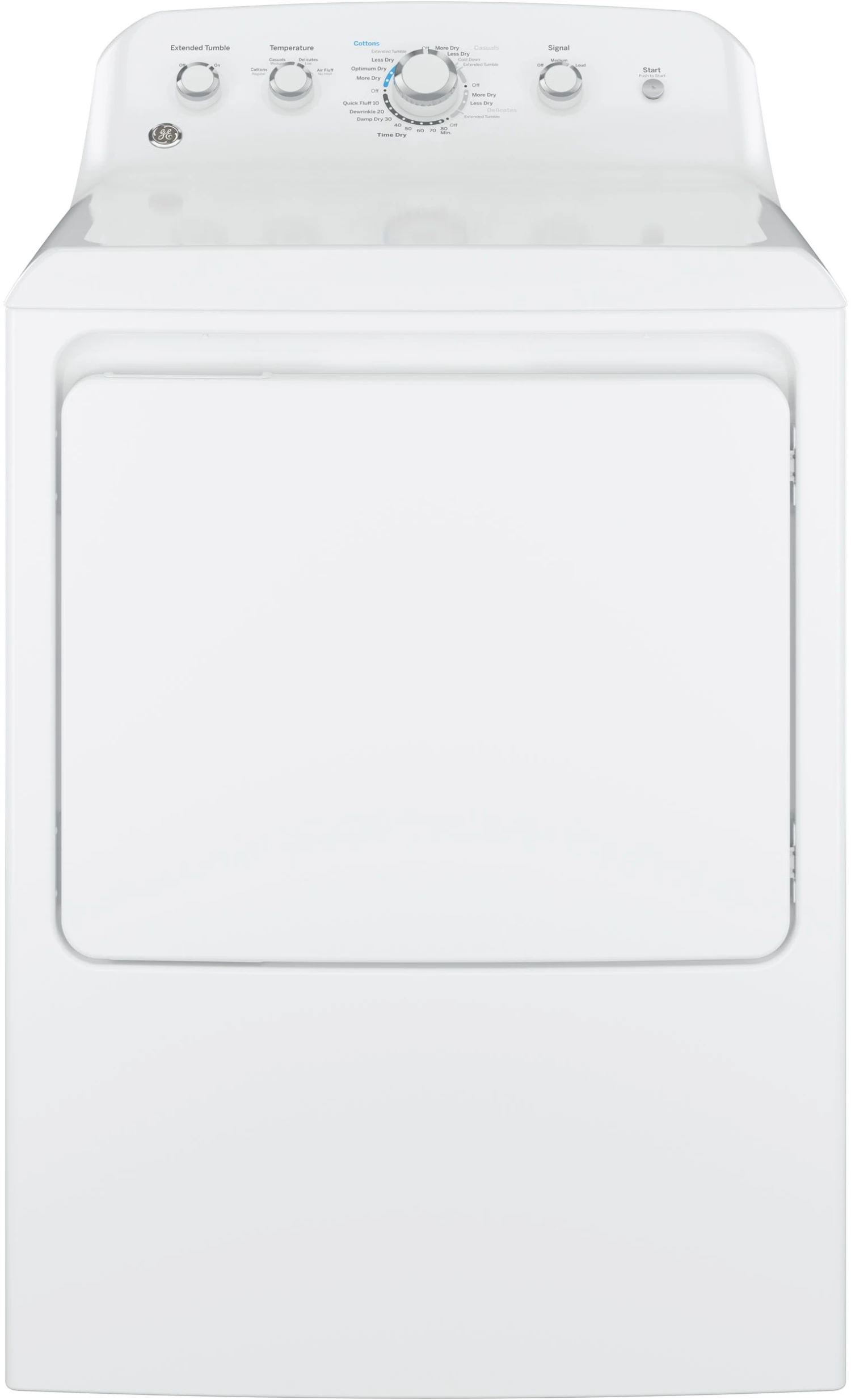 Open Box **Scratch And Dent** GE® 7.2 Cu. Ft. White Electric Dryer 3 Open Box **Scratch And Dent** GE® 7.2 Cu. Ft. White Electric Dryer