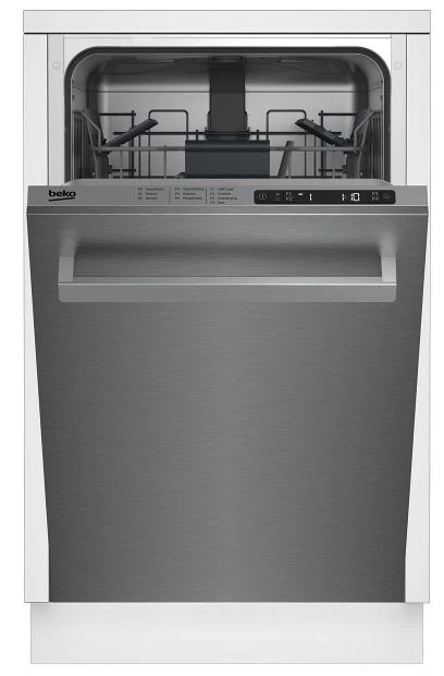 Beko 18" Fingerprint Free Stainless Steel Top Control Built In Dishwasher 3 Beko 18" Fingerprint Free Stainless Steel Top Control Built In Dishwasher
