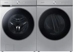Samsung Bespoke 8900 Series 7.6 Cu. Ft. Silver Steel Front Load Electric Dryer -Samsung LG Store c8807b89 7d63 488a a827 259938282486