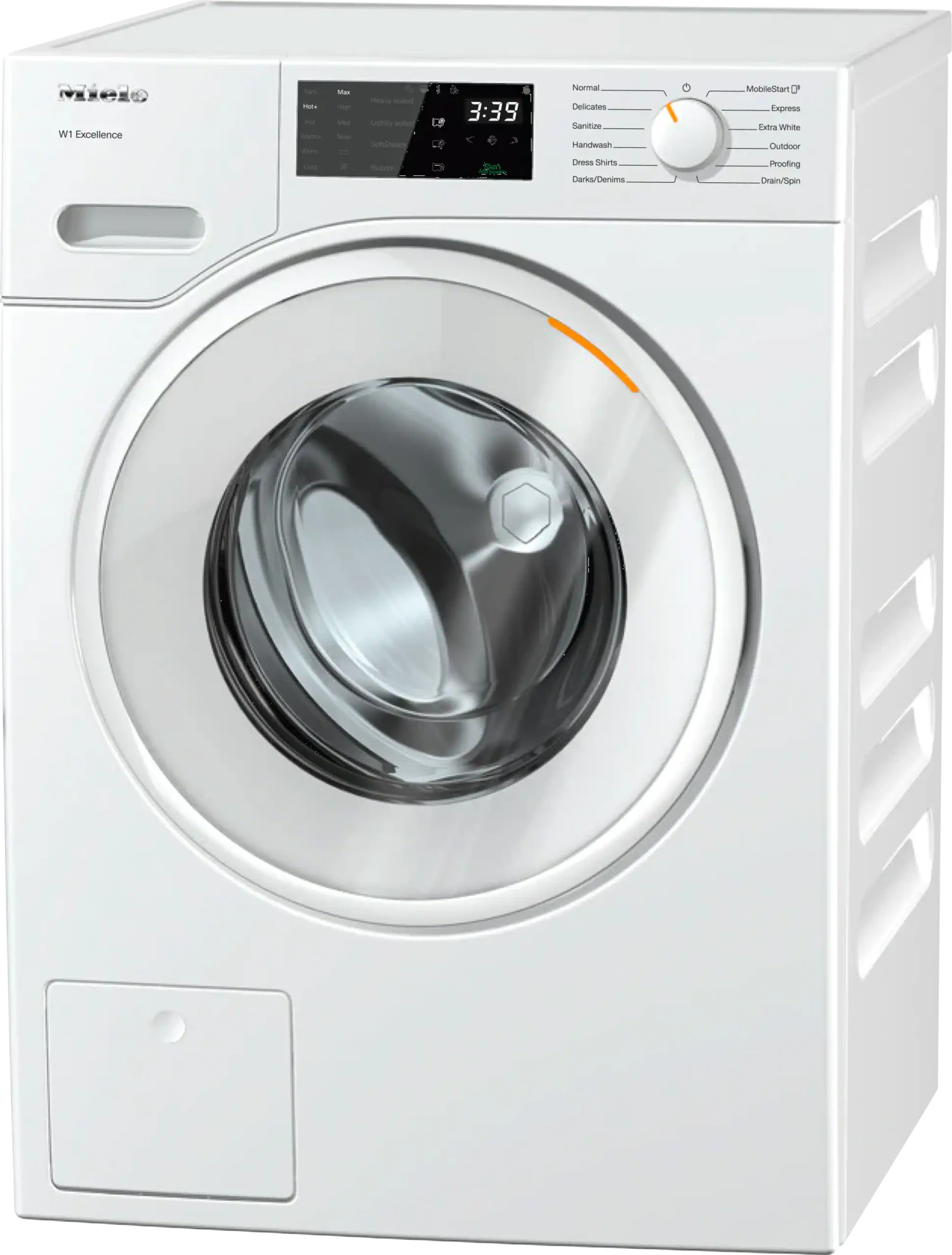 Miele W1 White Edition 2.3 Cu. Ft. Lotus White Front Load Washer 3 Miele W1 White Edition 2.3 Cu. Ft. Lotus White Front Load Washer