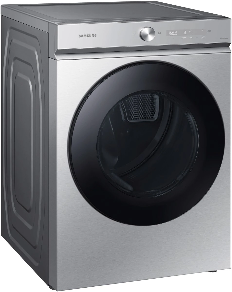 Samsung Bespoke 8700 Series 7.6 Cu. Ft. Silver Steel Front Load Gas Dryer 5 Samsung Bespoke 8700 Series 7.6 Cu. Ft. Silver Steel Front Load Gas Dryer - Image 3