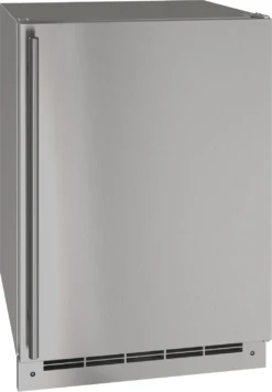 U-Line® 24" Stainless Solid Outdoor Refrigerator
