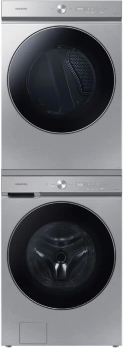 Samsung Bespoke 8900 Series 7.6 Cu. Ft. Silver Steel Front Load Electric Dryer -Samsung LG Store cc419262 ef32 4673 8a0c 93990b1d3f6c