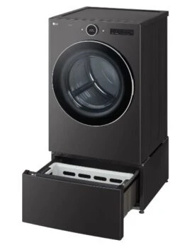 LG 27" Black Steel Pedestal Storage Drawer -Samsung LG Store cd6b0adc 4cce 47f6 99c8 b3e485d061fc