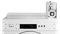 Whirlpool® Commercial 6.7 Cu. Ft. White Front Load Gas Dryer -Samsung LG Store cgd9150gw2