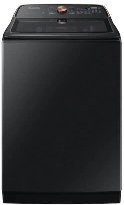 Samsung 5.5 Cu. Ft. Brushed Black Top Load Washer