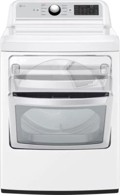 LG 7.3 Cu. Ft. White Gas Dryer -Samsung LG Store d405262a 9fc7 465d 8681 30bbb84a6cd4