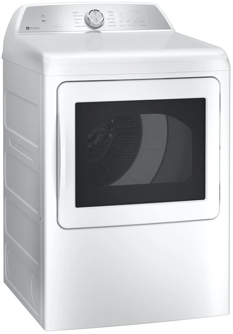 GE Profile™ 7.4 Cu. Ft. White Electric Dryer 5 GE Profile™ 7.4 Cu. Ft. White Electric Dryer - Image 3