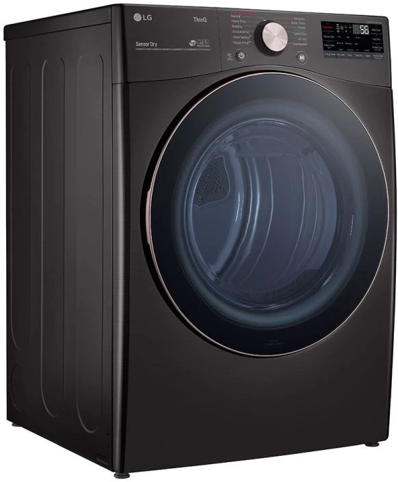 Open Box **Scratch And Dent** LG 7.4 Cu. Ft. Black Steel Front Load Electric Dryer 5 Open Box **Scratch And Dent** LG 7.4 Cu. Ft. Black Steel Front Load Electric Dryer - Image 3