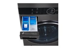 LG 4.5 Cu. Ft. Washer, 7.2 Cu. Ft. Dryer Black Steel Stack Laundry -Samsung LG Store d50cd00f d272 496d 8a6c 20def1f7c29f