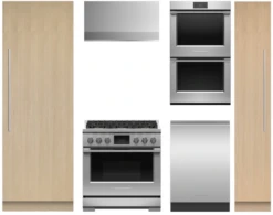 Fisher & Paykel 5 Piece Kitchen Appliance Package