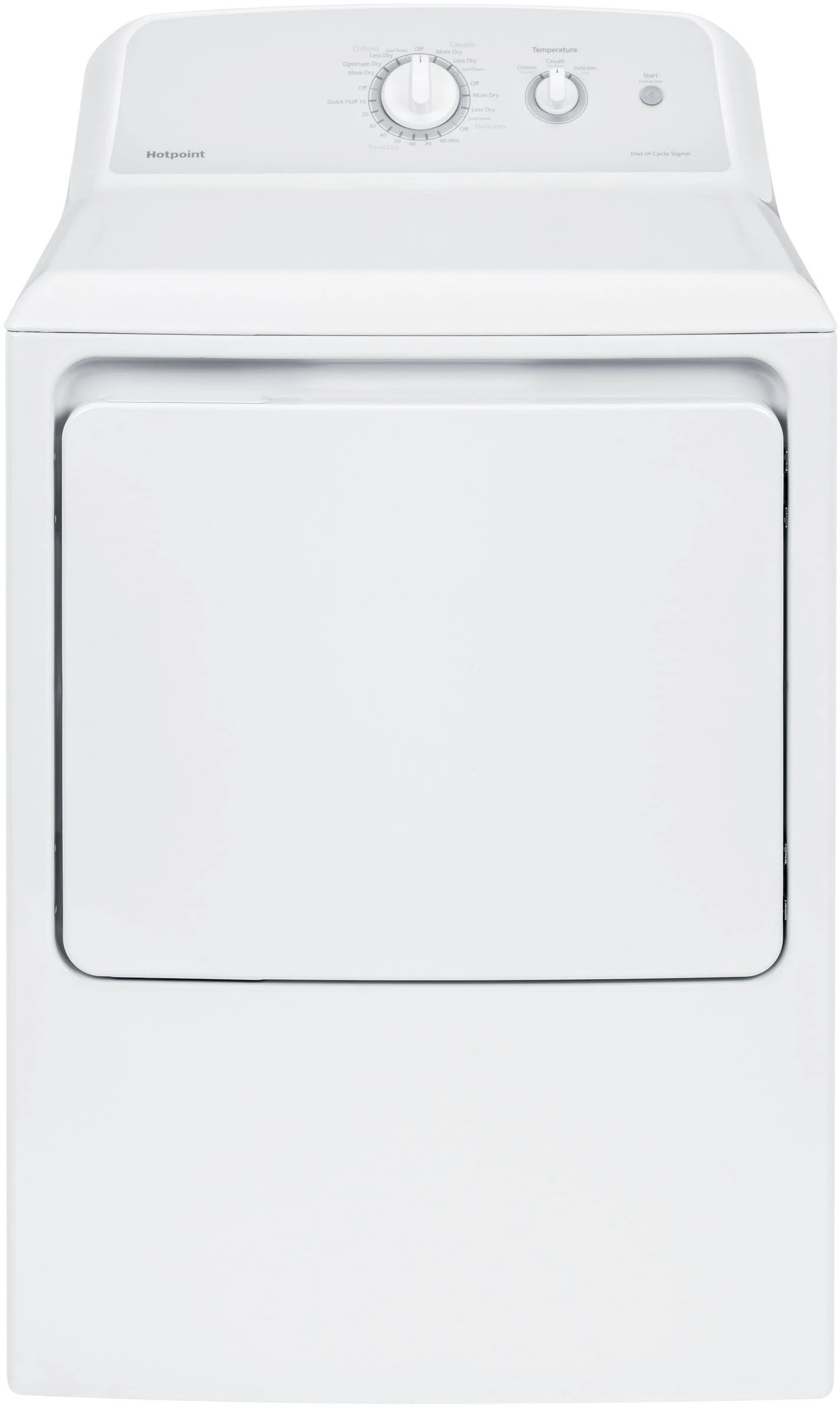 Open Box **Scratch And Dent** Hotpoint® 6.2 Cu. Ft. White Front Load Electric Dryer 3 Open Box **Scratch And Dent** Hotpoint® 6.2 Cu. Ft. White Front Load Electric Dryer
