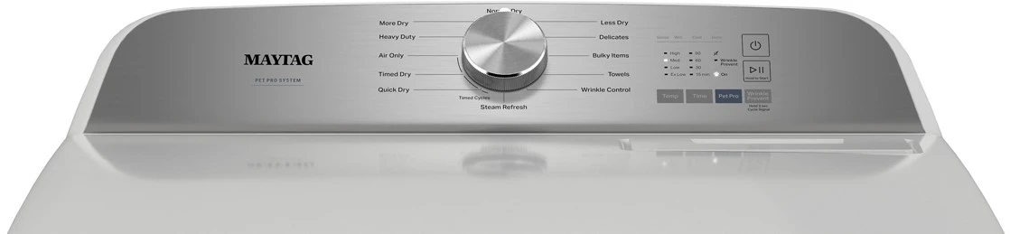 Maytag® Pet Pro System 7.0 Cu. Ft. White Front Load Electric Dryer 8 Maytag® Pet Pro System 7.0 Cu. Ft. White Front Load Electric Dryer - Image 6
