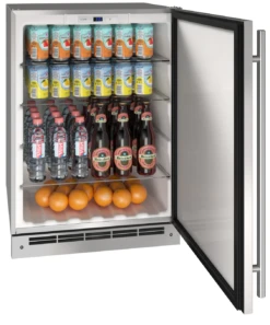 U-Line® 24" Stainless Solid Outdoor Refrigerator -Samsung LG Store d9cf076c 51b0 4a24 b673 7e0c1541cbf6