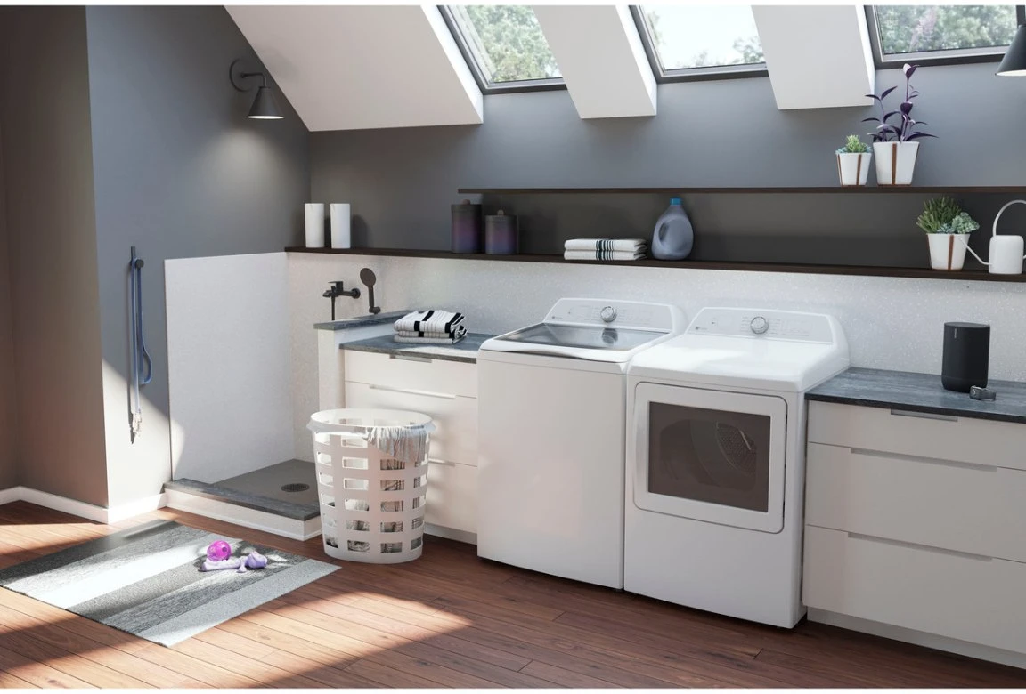 GE Profile™ 7.4 Cu. Ft. White Electric Dryer 8 GE Profile™ 7.4 Cu. Ft. White Electric Dryer - Image 6