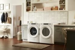 Open Box **Scratch And Dent** Whirlpool® 7.4 Cu. Ft. White Front Load Gas Dryer -Samsung LG Store dba9c813 a561 4e0f 81f7 468391d8f0b6