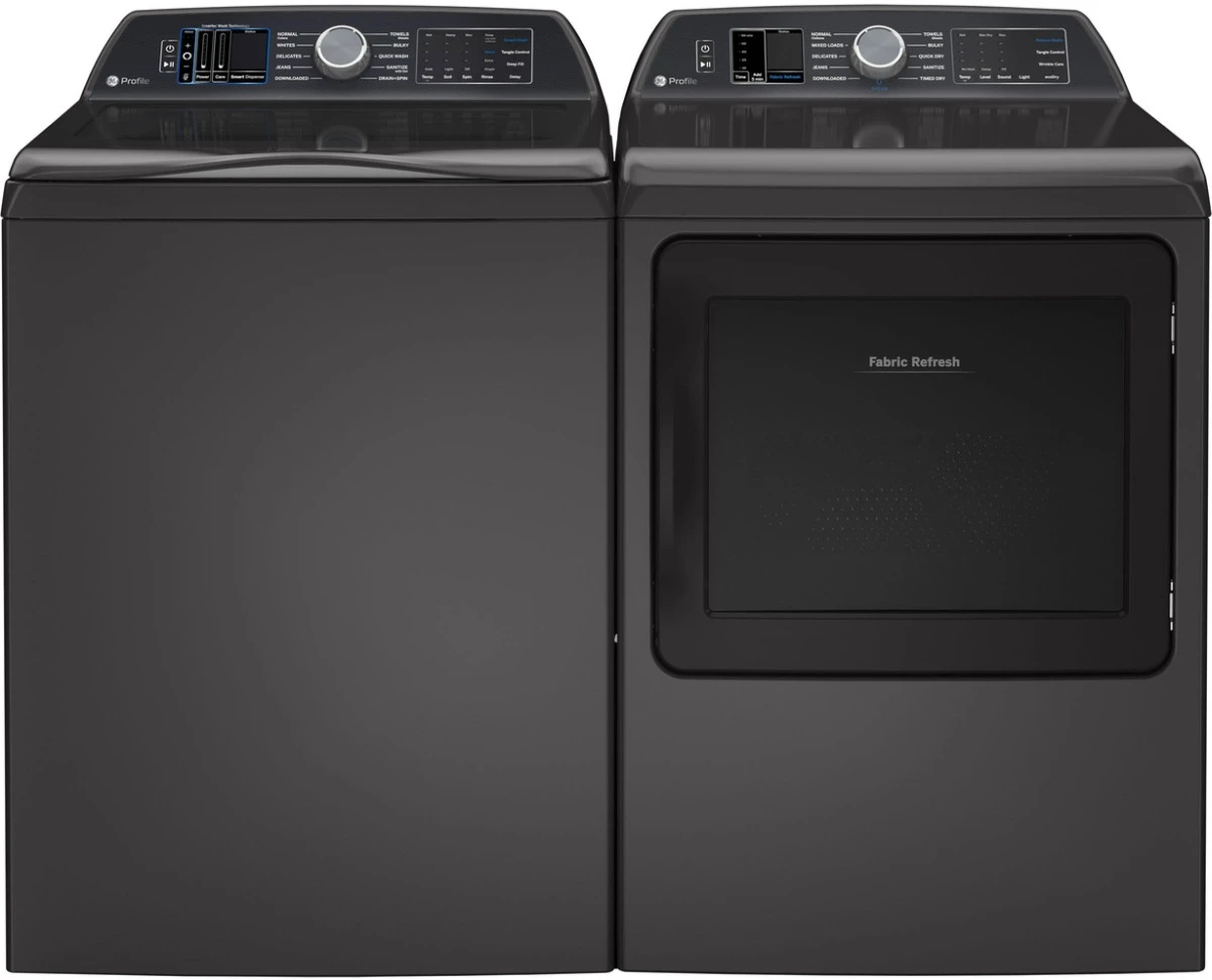 GE Profile™ 7.3 Cu. Ft. Diamond Gray Front Load Electric Dryer 8 GE Profile™ 7.3 Cu. Ft. Diamond Gray Front Load Electric Dryer - Image 6