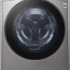 Open Box **Scratch And Dent** LG 4.5 Cu. Ft. Graphite Steel Front Load Washer -Samsung LG Store dc110223 711e 4e31 9f83 c990bc2eed84