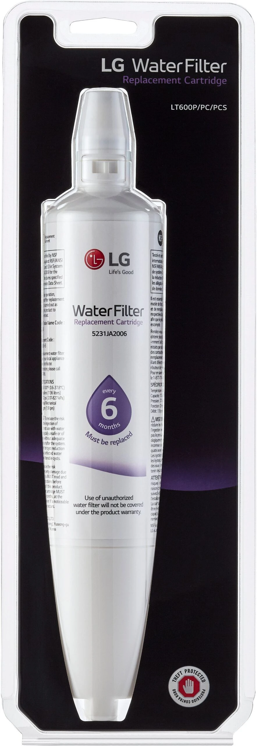 LG Replacement Refrigerator Water Filter 6 LG Replacement Refrigerator Water Filter - Image 4
