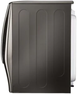 LG Signature 9.0 Cu. Ft. Black Stainless Steel Front Load Gas Dryer -Samsung LG Store dlgx9501k7