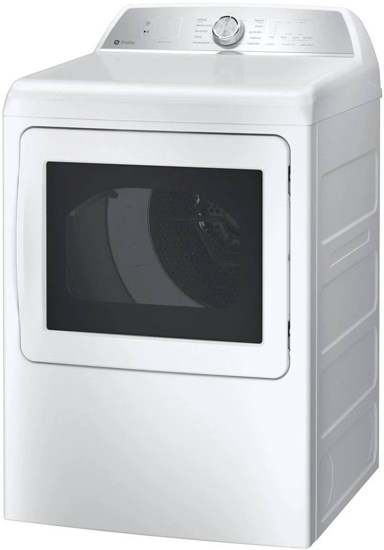 GE Profile™ 7.4 Cu. Ft. White Electric Dryer 6 GE Profile™ 7.4 Cu. Ft. White Electric Dryer - Image 4