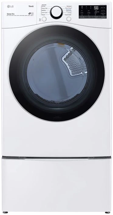 Open Box **Scratch And Dent** LG 7.4 Cu. Ft. White Front Load Electric Dryer 12 Open Box **Scratch And Dent** LG 7.4 Cu. Ft. White Front Load Electric Dryer - Image 10