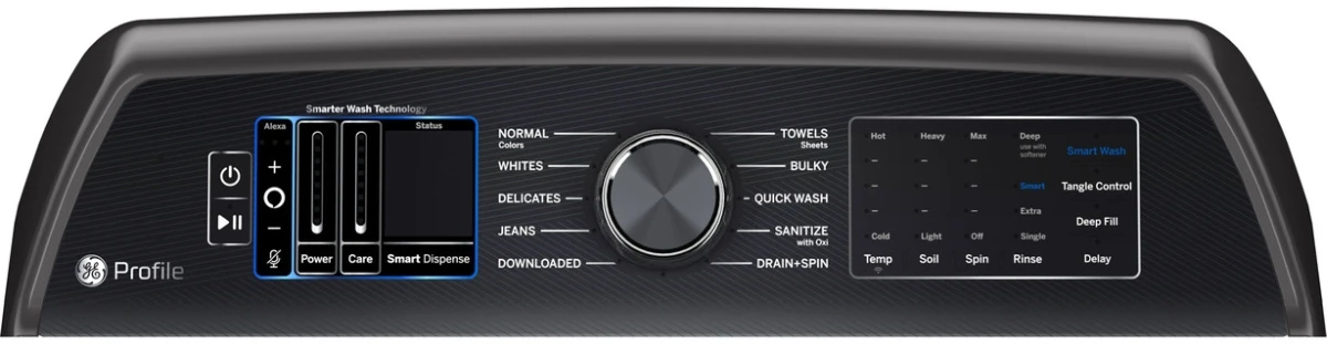 GE Profile™ 5.4 Cu. Ft. Diamond Gray Top Load Washer 7 GE Profile™ 5.4 Cu. Ft. Diamond Gray Top Load Washer - Image 5