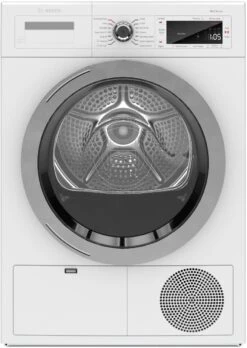 Open Box **Scratch And Dent** Bosch® 800 Series 4.0 Cu. Ft. White Front Load Electric Dryer