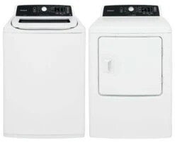 FRIGIDAIRE Laundry Pair Package 38 FFTW4120SW-FFRE4120SW