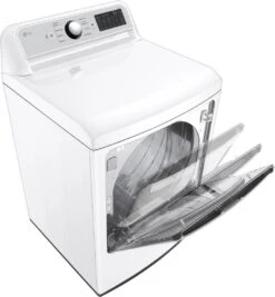 Open Box **Scratch And Dent** LG 7.3 Cu. Ft. White Electric Dryer -Samsung LG Store e7111b9e 17d9 4009 bf88 93446c90105a 1