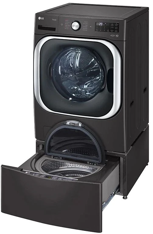 LG SideKick™ 1.0 Cu. Ft. Black Steel Pedestal Top Load Washer 8 LG SideKick™ 1.0 Cu. Ft. Black Steel Pedestal Top Load Washer - Image 6