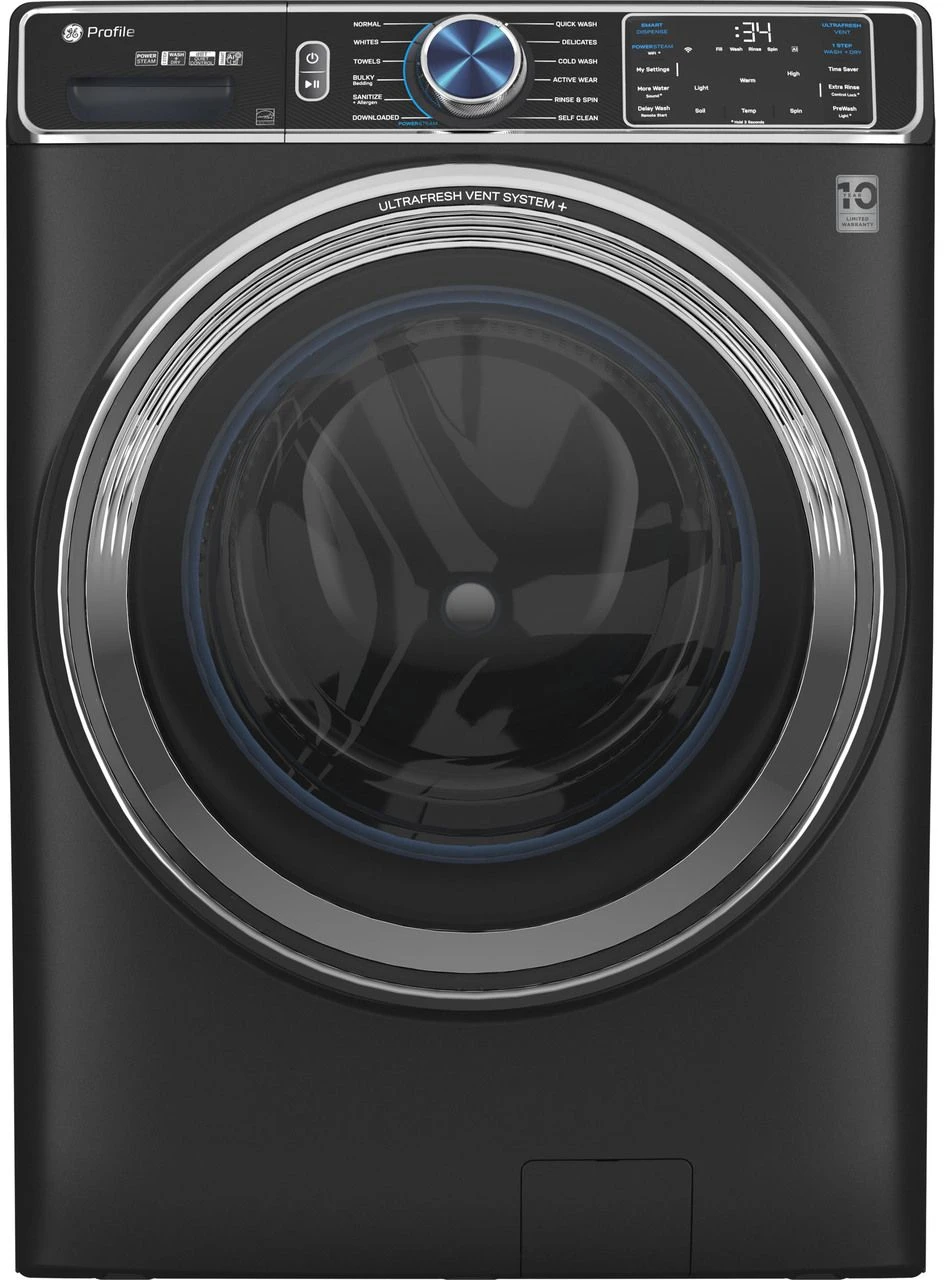 GE Profile™ 5.3 Cu. Ft. Carbon Graphite Front Load Washer 3 GE Profile™ 5.3 Cu. Ft. Carbon Graphite Front Load Washer