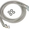 GE® 6' Stainless Steel Washing Machine Universal Hoses With 90° Elbow – 2 Hose Package -Samsung LG Store ead82d86 09b3 46e3 a82f ab56a4d96f38