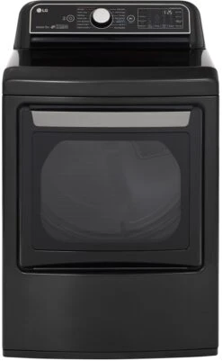 LG 7.3 Cu. Ft. Black Steel Front Load Electric Dryer